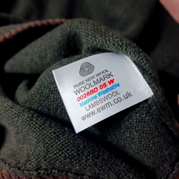 PG Field Wool Sweater Mens XL V-Neck Hunter Green Vintage Cabincore - Picture 5 of 7